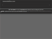 Tablet Screenshot of nawandafiles.com